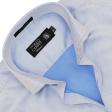 Self Design Light Blue Shirt : Business