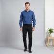 Stripes Dark Blue Shirt : Business