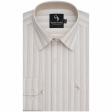 Stripes Fawn Shirt : Business