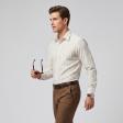 Stripes Fawn Shirt : Business