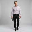 Stripes Peach Shirt : Business