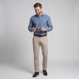 Stripes Dark Blue Shirt : Business