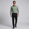 Plain Green Shirt : Business