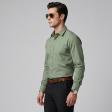 Plain Green Shirt : Business