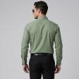 Plain Green Shirt : Business