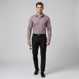 Plain Mauve Shirt : Business