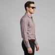 Plain Mauve Shirt : Business