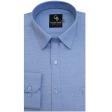 Plain Blue Shirt : Business