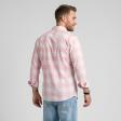 Checks Pink Shirt : Business