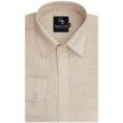 Checks Fawn Shirt : Business