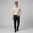 Checks Fawn Shirt : Business