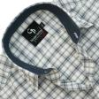 Checks Gray Shirt : Business
