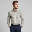 Checks Green Shirt : Business