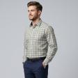 Checks Green Shirt : Business