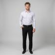Checks Purple Shirt : Business