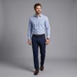 Checks Blue Shirt : Business