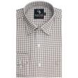 Checks Brown Shirt : Business