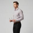 Checks Peach Shirt : Business