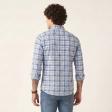 Checks Blue Shirt : Business