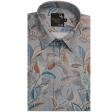 Print Gray Shirt : Party