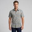 Print Gray Shirt : Party