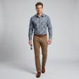 Print Blue Shirt : Party
