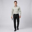 Print Green Shirt : Party
