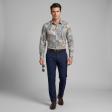 Print Gray Shirt : Party