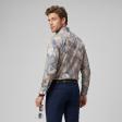 Print Gray Shirt : Party