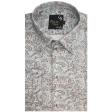 Print Gray Shirt : Party