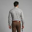 Print Gray Shirt : Party