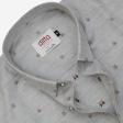 Print Light Gray Shirt : Ditto