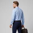 Plain Blue Shirt : Business