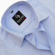 Self Design Light Blue Shirt : Business