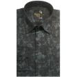 Print Blue Shirt : Party