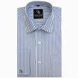Stripes Blue Shirt : Business