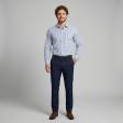 Stripes Blue Shirt : Business
