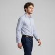 Stripes Blue Shirt : Business
