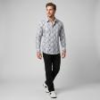Print Gray Shirt : Party