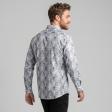 Print Gray Shirt : Party