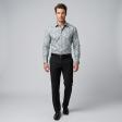 Print Gray Shirt : Party