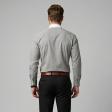 Self Design Gray Shirt : Business