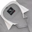 Self Design Gray Shirt : Business