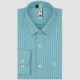 Stripes Green Shirt : Slim