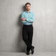 Stripes Green Shirt : Slim