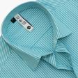 Stripes Green Shirt : Slim