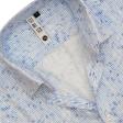 Print Light Blue Shirt : Slim