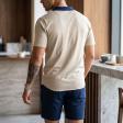 Combination Navy Blue T-shirt : Regular