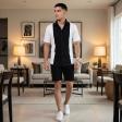 Combination White T-shirt : Regular