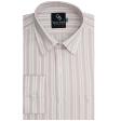 Stripes Peach Shirt : Business